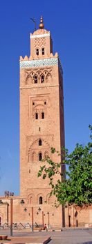 Koutoubia mosque in Marrakesh, Morocco
