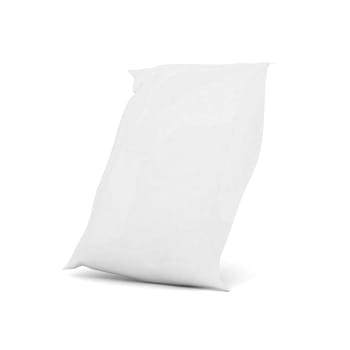 new packaging isolated on white background