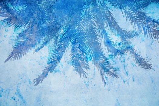 grunge palm background