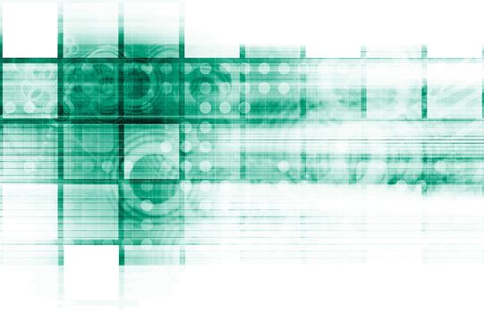 Medical Technology Background as a Art Concept