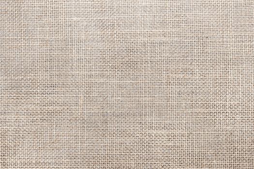 Rustic canvas fabric texture in natural color