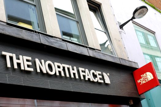 The North Face Shop Sign Carnaby Street London