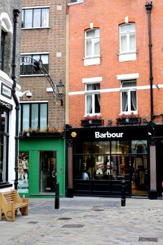 Barbour Shop Front Foubert's Place London