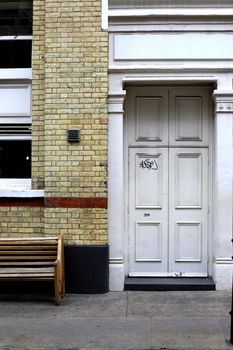 Doorway Fouberts Place London