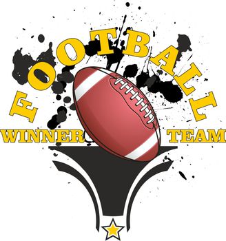 American football, a winning team