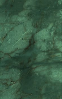 Green marble texture background.