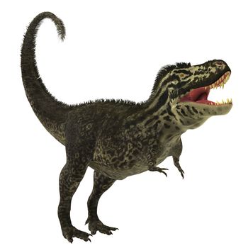 The large predatory beast of the Cretaceous era called Tyrannosaurus Rex.