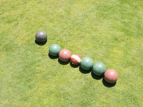 Bocce is a ball sport belonging to the boules sport family.