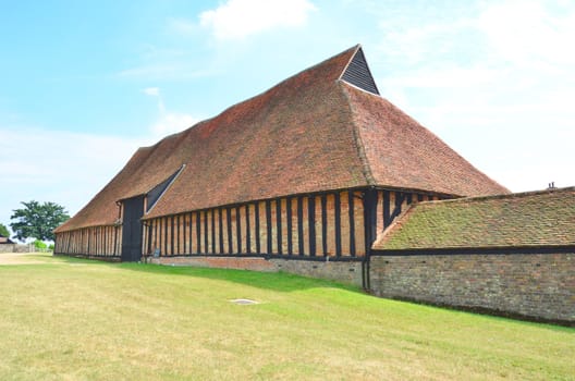 View of large Barn