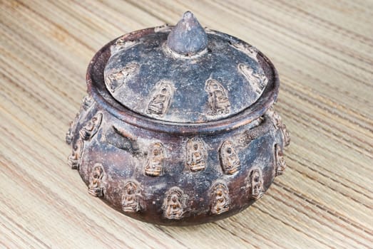 Ancient Amulet on Baked Clay Pot, since 1813.