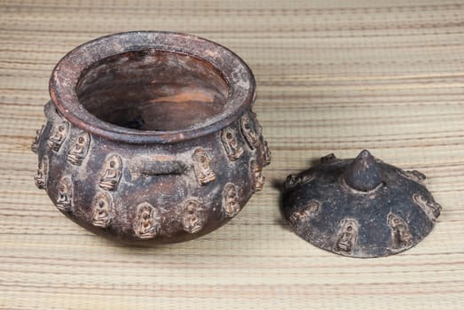 Ancient Amulet on Baked Clay Pot, since 1813.