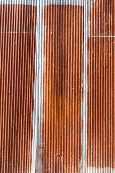 Rusty Zinc Sheet Texture/ Background.