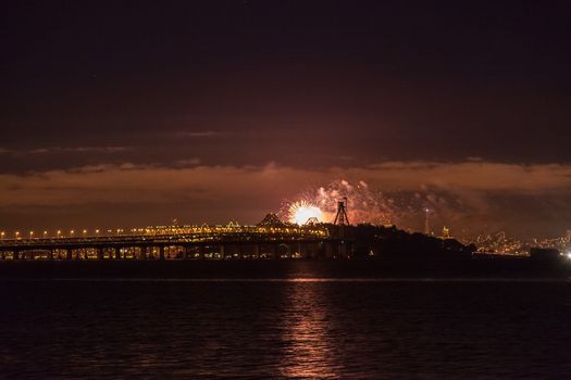 Fireworks show on New Year���s Eve, December 31, 2012 in San Francisco.