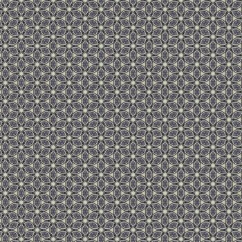 Vintage shabby background with classy patterns. Geometric or floral pattern on paper texture in grunge style.