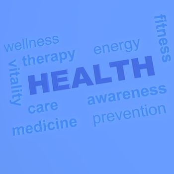 Some words associating with human health