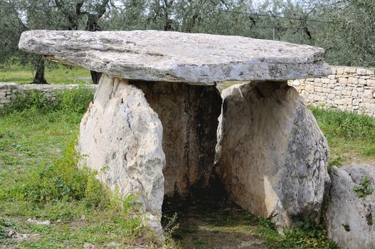 Dolmen della Chianca, Bisceglie, Apulia, Italy 