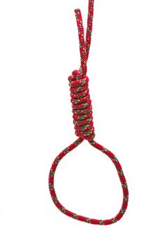 Noose isolated on a white background