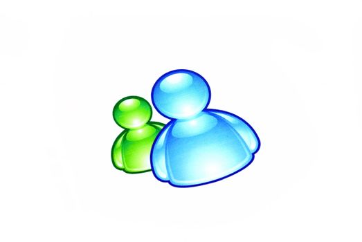 MSN - instant messaging on internet, chat with other