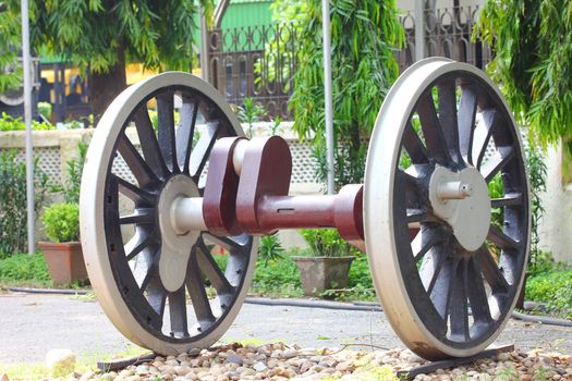 wheel in rail museum in delhi