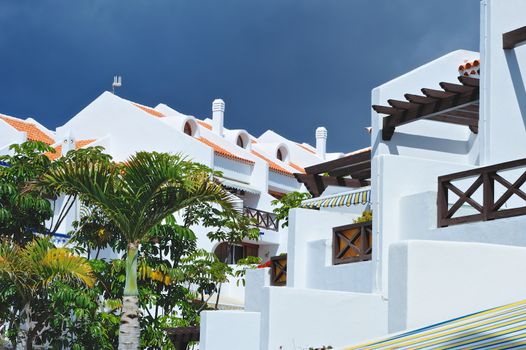 Modern luxury villa at luxury hotel, Tenerife