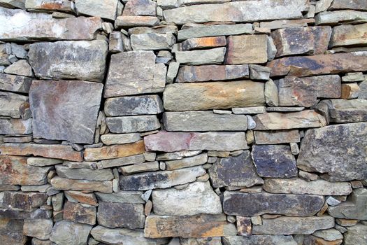 background of stones laying from an old sandstone