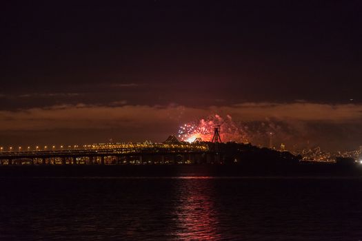 Fireworks show on New Year���s Eve, December 31, 2012 in San Francisco.