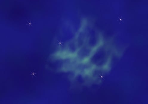 Small part of an infinite star field of space in the Universe.