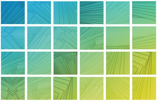 Colorful Squares Background with a Edit Blocks