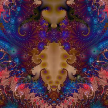 Digital fractal art.