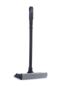 Mop for cleaning windows on a white background.