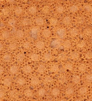 Background of reverse side biscuit. Macro. Whole background.