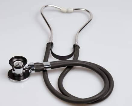 Stethoscope on isolated white background