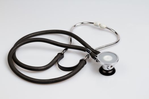 Stethoscope on isolated white background