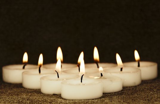 A group of candles