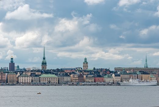 Stockholm view of the old city. Sweden