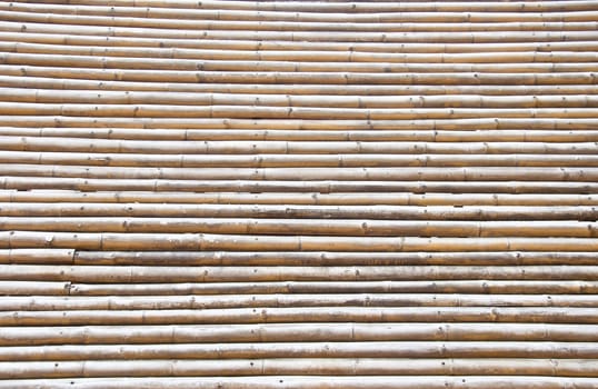 old bamboo wall texture background