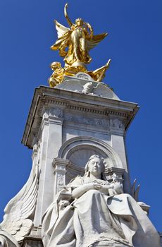 The Victoria Memorial in London.