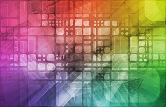 Virtual Technology with Data Filtering Web Art