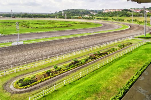 San Lazaro Hippodrome, one of the highend racetracks in the Philippines.