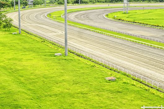 San Lazaro Hippodrome, one of the highend racetracks in the Philippines.