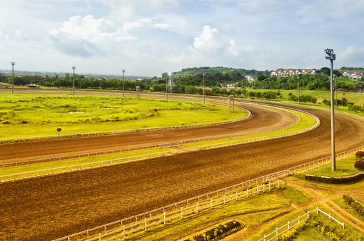 San Lazaro Hippodrome, one of the highend racetracks in the Philippines.