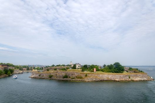 Fortress of Suomenlinna Island near Helsinki. Finland.