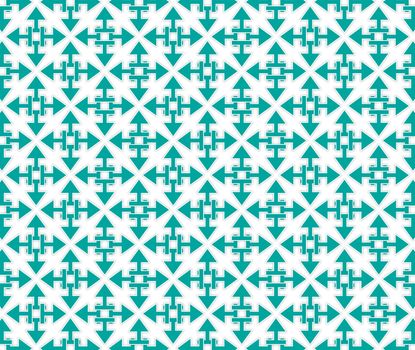 background or texture arrows starshaped pattern emerald color