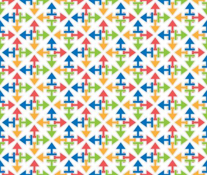 background or texture arrows starshaped pattern versicolor