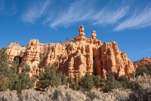 Red Canyon State Park, Utah, is another fantastic repository of fantastic wind and water carvings.