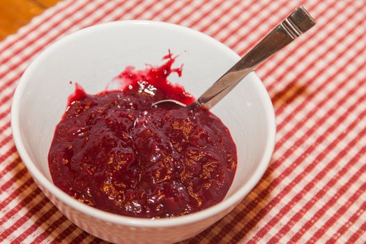 Classic, easy and delicious Thanksgiving cranberry sauce.