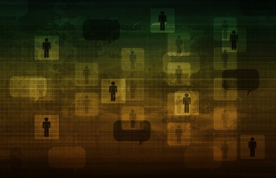 Communication Technology with Moving Data in Art