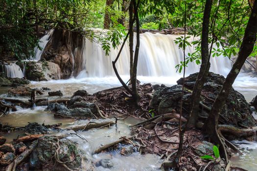 Huay mae khamin waterfalls