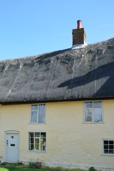 Yellow Cottage in portrait