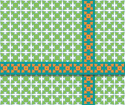 background four arrows green color with ribbon